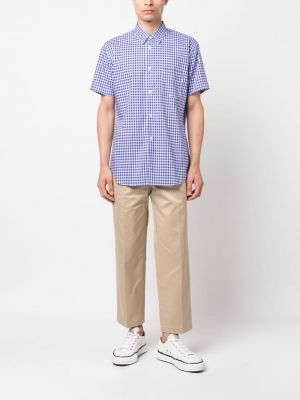 Bavlněné rovné kalhoty Junya Watanabe Man béžové