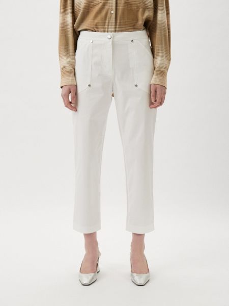 Белые брюки Love Moschino