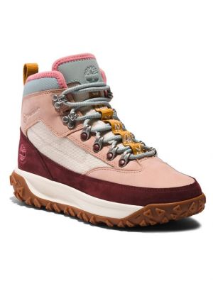 Nubuck sneakers Timberland ροζ