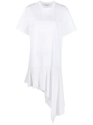 Асиметрична мини рокля Stella Mccartney бяло