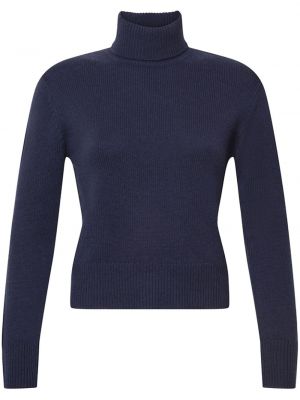 Кашмирен пуловер Frame синьо