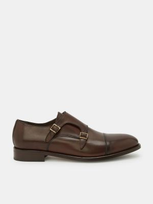 Кожаные туфли Emidio Tucci коричневые
