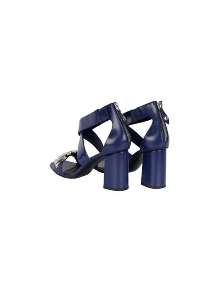 Sandalias de cuero retro Louis Vuitton Vintage azul