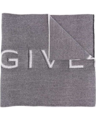 Bufanda de punto Givenchy gris