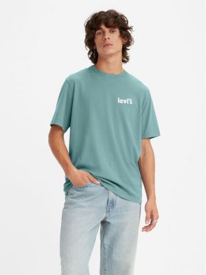 Relaxed fit marškinėliai Levi's® mėlyna