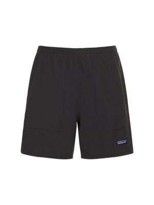 Pantalones cortos deportivos de nailon Patagonia negro