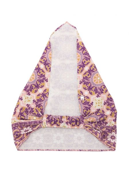 Schal aus baumwoll mit print Adriana Degreas