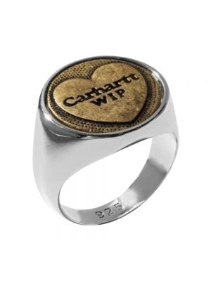 Srebrny pierścionek Carhartt Wip