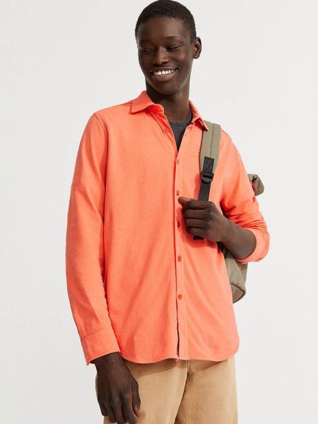 Koszula Ecoalf pomarańczowa
