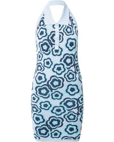 Πλεκτή βαμβακερή φόρεμα Cotton On μπλε