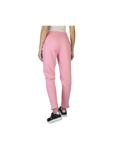 Spodnie sportowe Pepe Jeans różowe