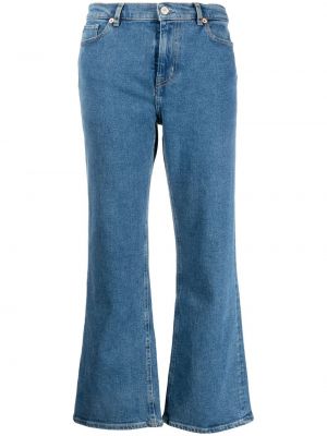 Bootcut jeans aus baumwoll ausgestellt Ps Paul Smith blau