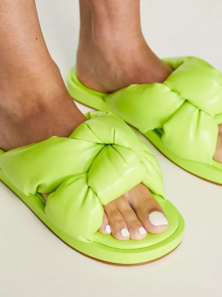 Шлепанцы Simmi Shoes зеленые
