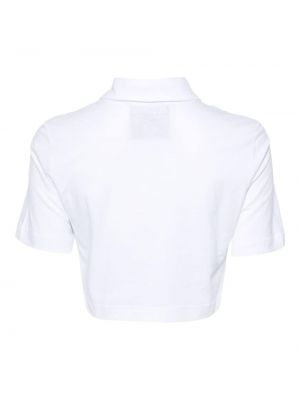 Polo krekls ar apdruku Moschino balts