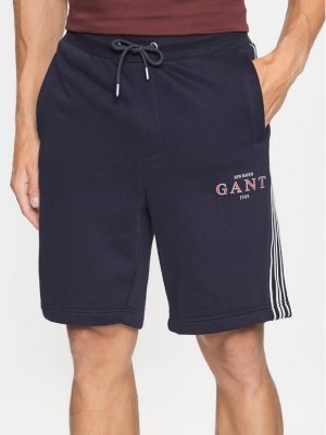 Shorts de sport Gant bleu