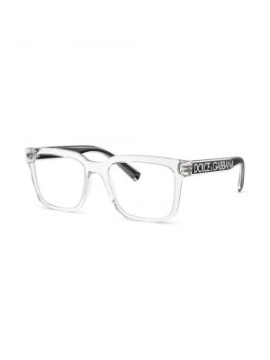 Brýle s potiskem Dolce & Gabbana Eyewear bílé