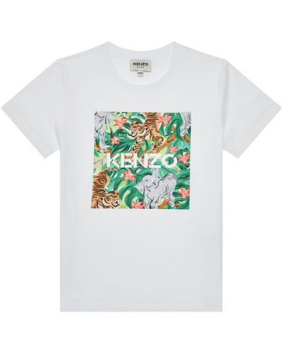 Kenzo Kids T-Shirt K15087 D Bílá Regular Fit