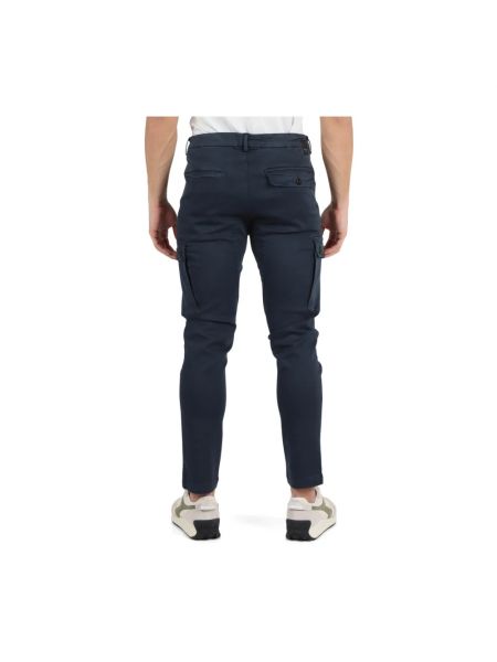 Pantalones cargo slim fit Replay azul
