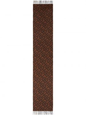 Bufanda reversible Burberry marrón