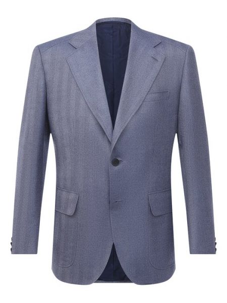 Кашемировый шелковый пиджак Brioni