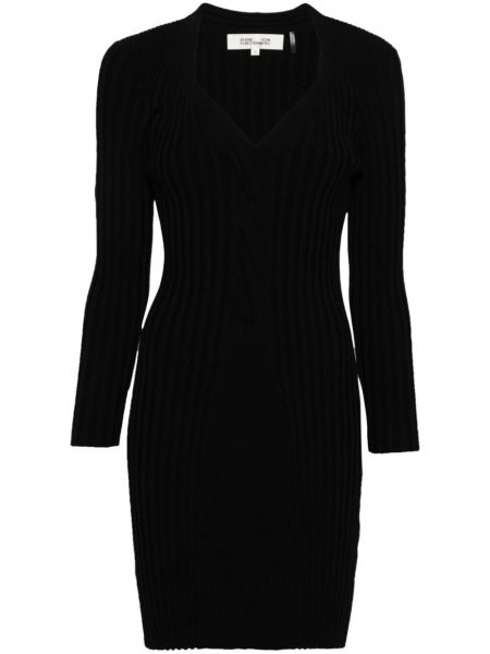 Midi suknele Dvf Diane Von Furstenberg juoda