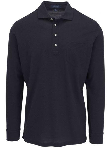 Poloshirt Peter Millar blå