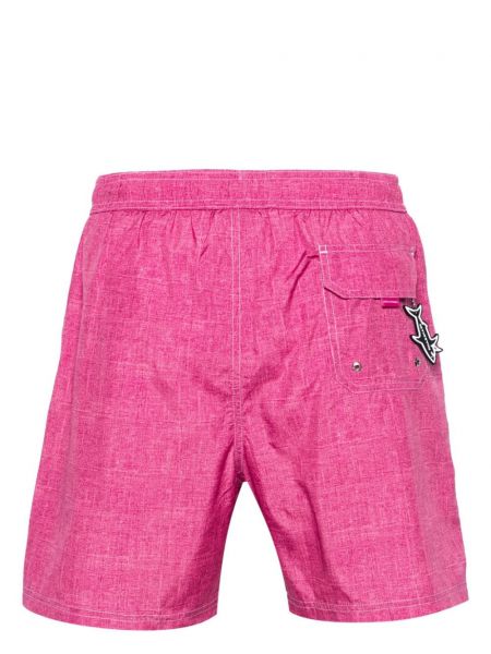 Shorts mit print Paul & Shark pink