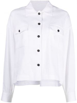 Chemise avec poches Lorena Antoniazzi blanc