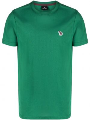 T-shirt di cotone Ps Paul Smith verde
