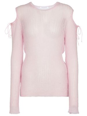 Пуловер от мохер Cecilie Bahnsen розово