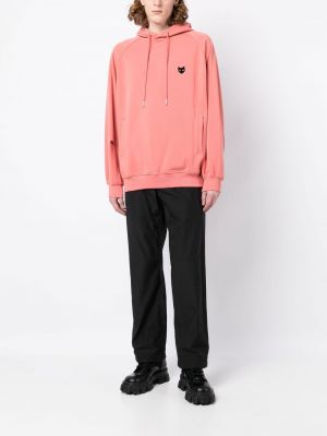 Kokvilnas kapučdžemperis Zzero By Songzio rozā