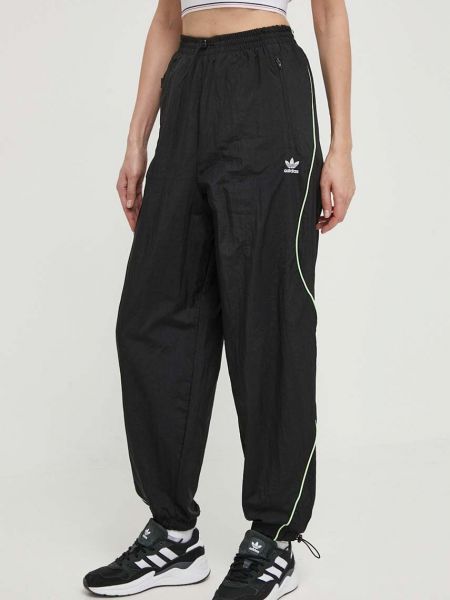 Чорні однотонні спортивні штани Adidas Originals