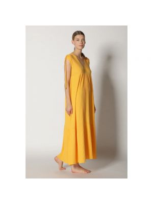 Sukienka długa Sminfinity żółta