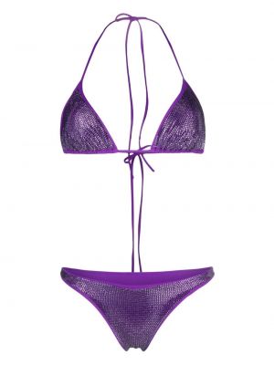 Bikini de cristal Mc2 Saint Barth violet