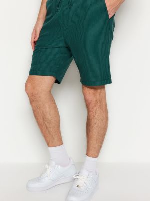 Pantaloni scurți Trendyol verde