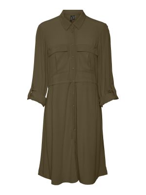 Robe chemise Vero Moda vert