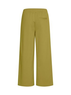 Широки панталони тип „марлен“ Ichi зелено