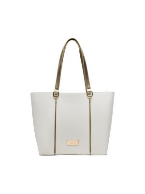 Τσάντα shopper Monnari λευκό
