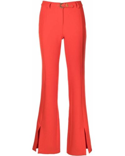 Pantalon large Versace Jeans Couture rouge