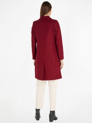 Palton de iarna Tommy Hilfiger roșu