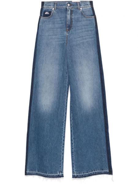 Flared jeans Alexander Mcqueen blå