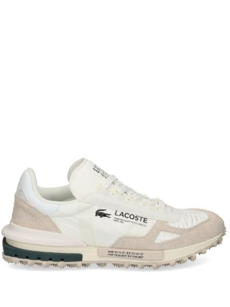 Sneaker mit print Lacoste weiß