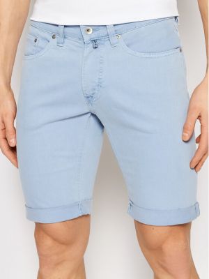 Szorty jeansowe C7 30330/000/8034 Niebieski Regular Fit Pierre Cardin
