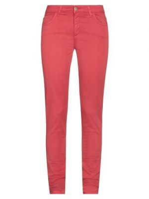 Pantaloni di cotone Trussardi Jeans rosso