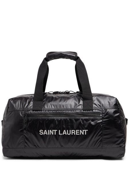 Nylon stofpose Saint Laurent sort