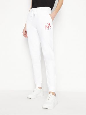 Спортни панталони Armani бяло