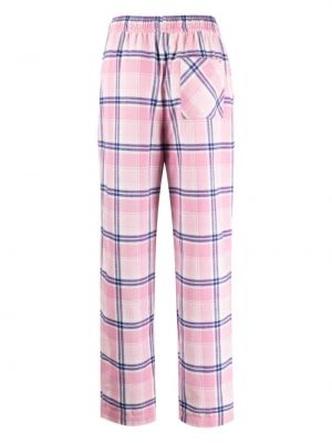 Pyjama en flanelle Tekla rose