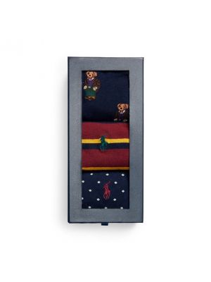 Calcetines de algodón con estampado Polo Ralph Lauren