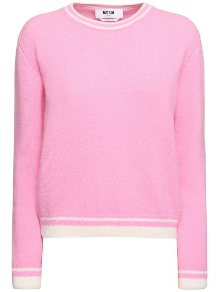 Villa neule Msgm pinkki