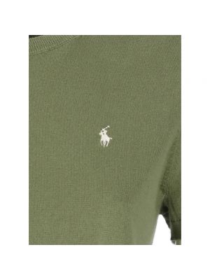 Camiseta con bordado de punto Ralph Lauren verde